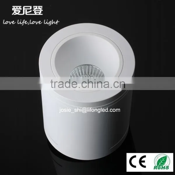 Dimmable 9W COB LED Surface-Mounted Downlight Anti-Glare Lens photo-2