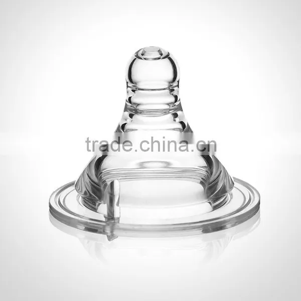 Baby Feeding Bottles Free Flow Breastlike 4-12Months Beautiful Nipples photo-6