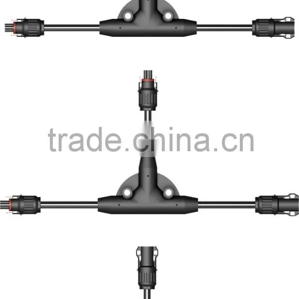 High-quality Tinned Copper Y Type Connectors of IP67 Solar Branch Harness-Y3 photo-3