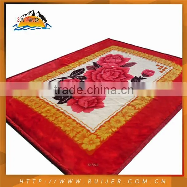 Durable Factory Made Cheap King Size Cable Knitted Blanket photo-2