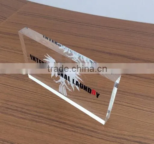 30mm Clear Solid Acrylic Display Block photo-3
