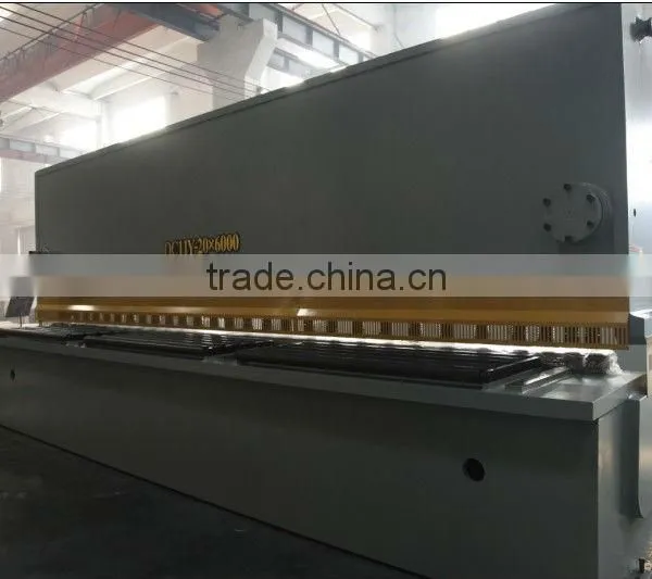 QC11Y-20*6000 Hydraulic Guillotine Shearing Machine photo-2