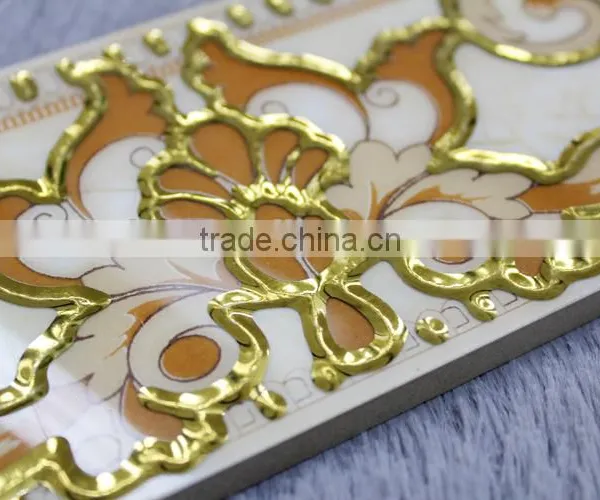 Gilding Listello Ceramic Pencil Border Tiles photo-3