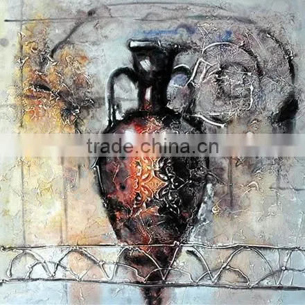 Handmade Still Life of Water Pot Oil Painting