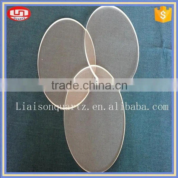Hot Sale Clear Round Silica Glass Plate From Lianyungang photo-3