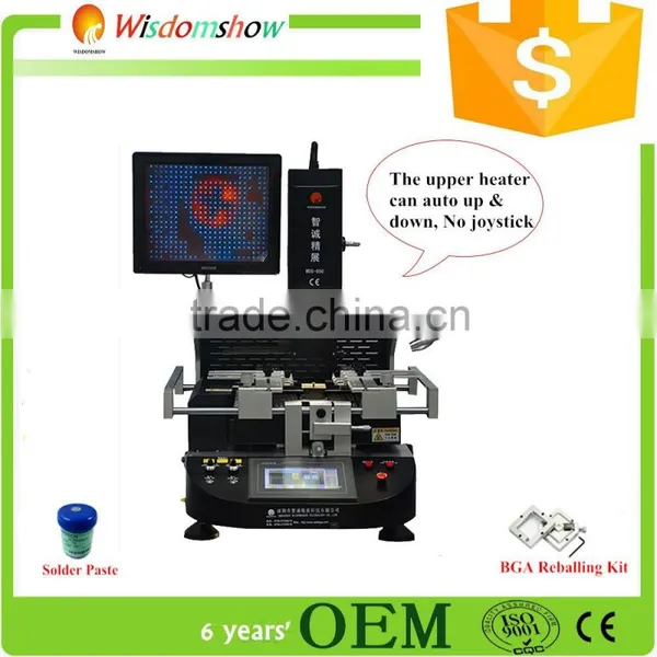 Hot Sale WDS-650 Bga Vga Repair Machine for Laptop Motherboard 3 Independent Heating Infrared BGA Rework Station photo-4