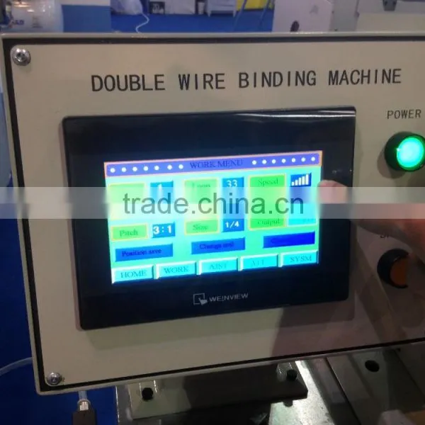 Automatic Loose Leaf Book Binding Machine for Calender and Notebooks photo-2