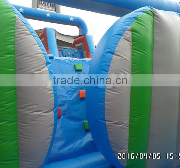 Large Inflatable Bouncer Castle and Slide Combo,huge Inflatable Obstacle Course photo-4