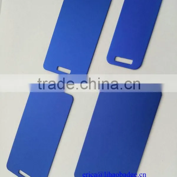 Oxidation Metal Nameplate,blue Color Metal Nameplate photo-4