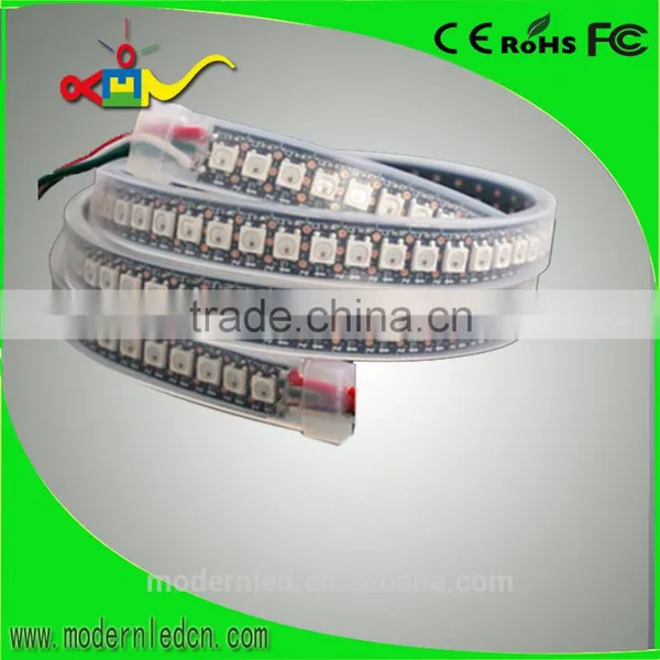 Waterproof IP65 IC WS2812B Led Strip Smd 5050 Ws2812b 144 Led Pixel Strip Dc5v Led Strip photo-5
