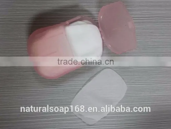 25pcs Hand Washing Paper Perfumed Soap, Dissolving Paper Soap, Travel Paper Soap photo-3
