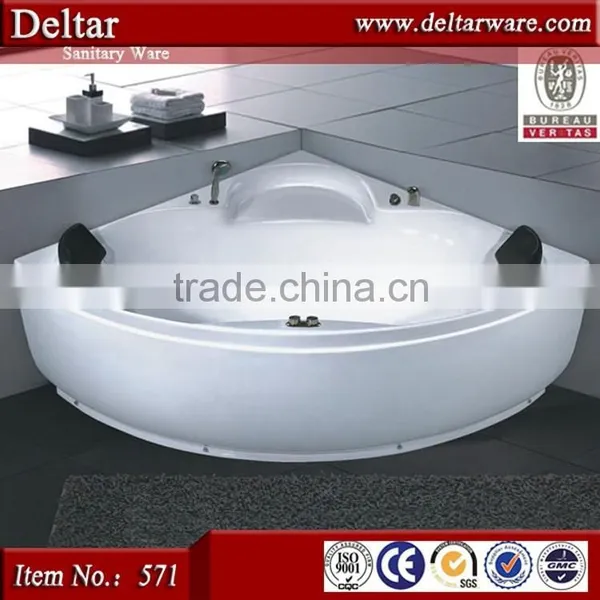 Two Sides Skirt Massage Setting Bathtub, Bathroom Remove Bathtub With Stainless Steel Frame photo-3