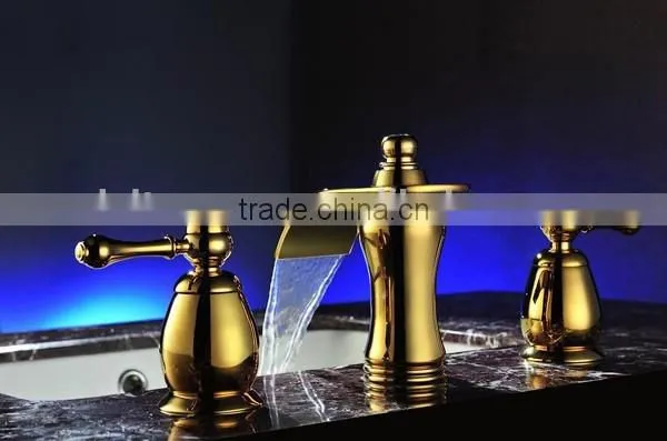 Luxury Public Gold Bathroom Faucets Bathroom First Choice Faucet photo-3