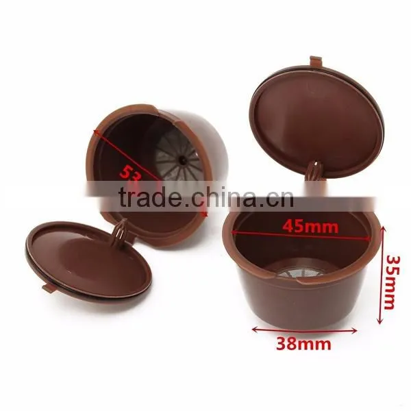 Customize Hot Sale Refillable Dolce Gusto Coffee Compatible Capsule Pod photo-6