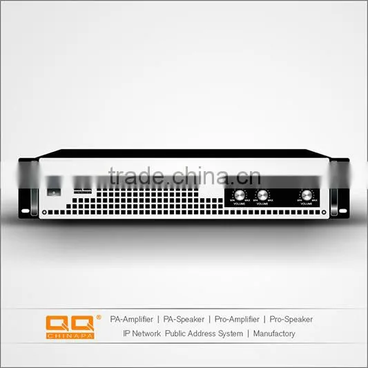 3000W Multi-Zone Volume Adjustable Power Amplifier For KTV photo-3