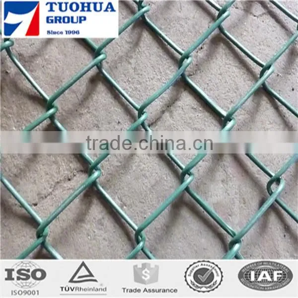 Used Pvc Coated Chain Link Fence for Sale Factory photo-2