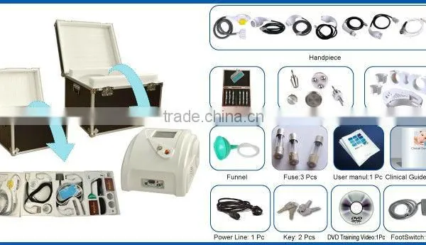 Newest Multifunction 9 In 1 Ipl Laser Hair Removal With Cavitation Rf Weight Loss Beauty Equipment photo-4