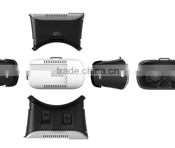 Plastic Google Cardboard Version Vr Box 2.0 Virtual Reality 3D Glasses photo-5