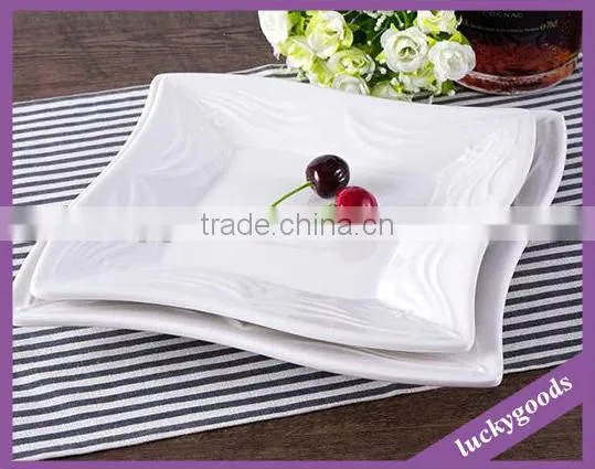 Bulk White Melamine Christmas Plates Dinner Plates photo-5