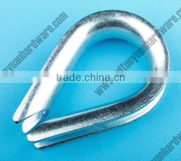 China Supplier US Type Electric Galvanized Wire Rope Thimble Sewing photo-2