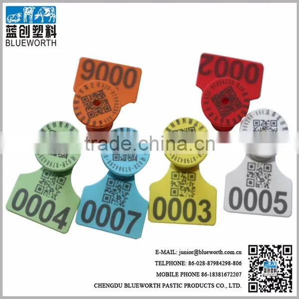 Blueworth Two Piece Small Size Ear Tag for Shore With 7 Different Colors photo-2