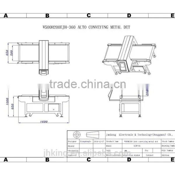 Professional Food Metal Detector Machine for Meat/seafood/frozen Food photo-3