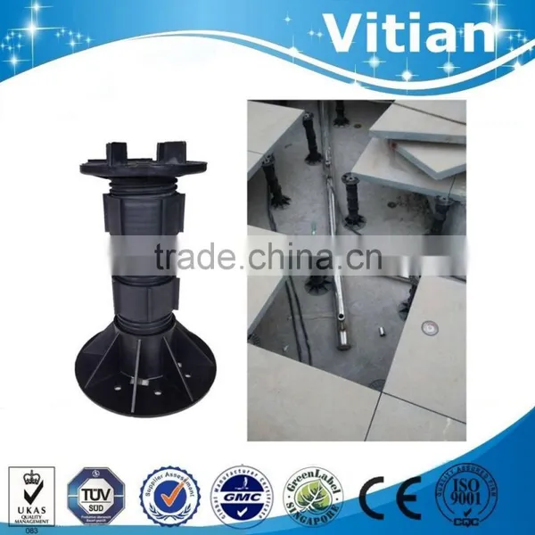 Hot Selling Outdoor WPC Floor Keel Adjustable Plastic Pedestals photo-2