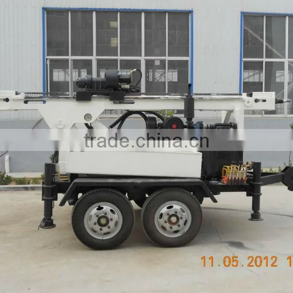 Hydraulic Trailer Water Well Drilling Rig