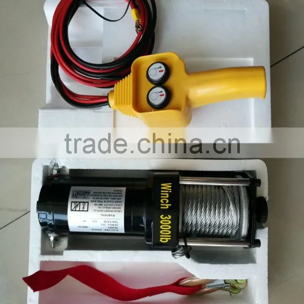 Portable Mini Electric Winch Cable Bumper photo-4