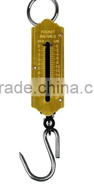 Yongkang Pocket Balance Portable Spring Hand Held Hanging Scale 25kg photo-2