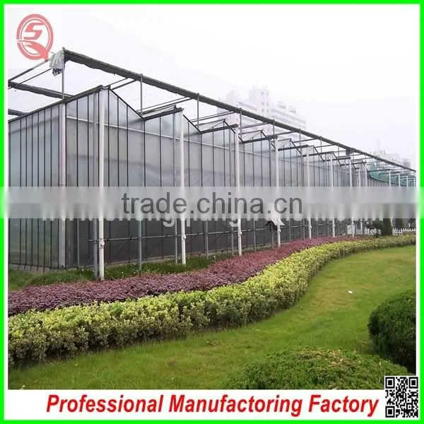 China Polycarbonate Board Commercial Greenhouses With Aluminium Profiles photo-2