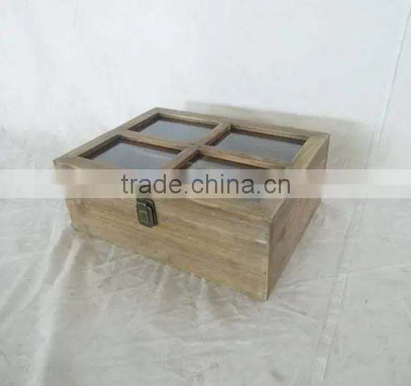 Wholesale Antique Home Storage Organization Style Packaging Wood Box photo-4