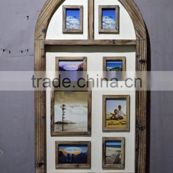 2016 Latest Wooden Decorative Wall Shelf With Frames photo-4