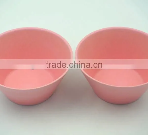 Wholesale Colorful Bamboo Fiber Salad Bowl photo-2