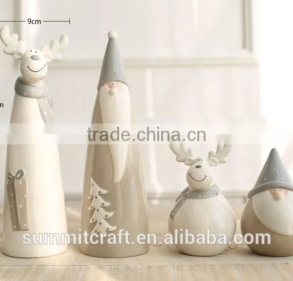 Funny Christmas Resin Santa and Reindeer Christmas Craft photo-5