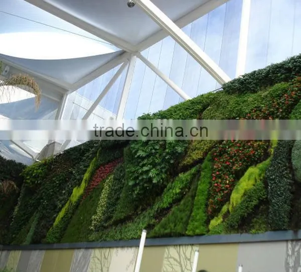 Artificial Grass Wall Fake Plastic Green Wall Cheap Plant Artificial Wall photo-3