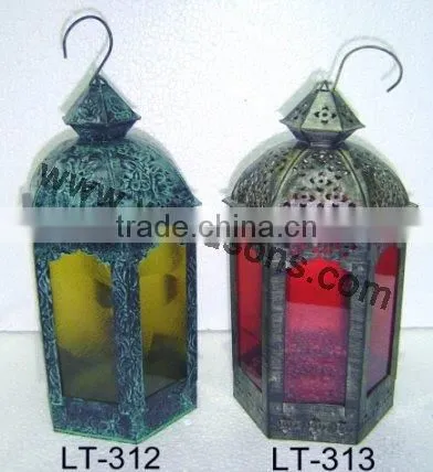 Silver Metal Lantern for Wedding Decoration photo-3