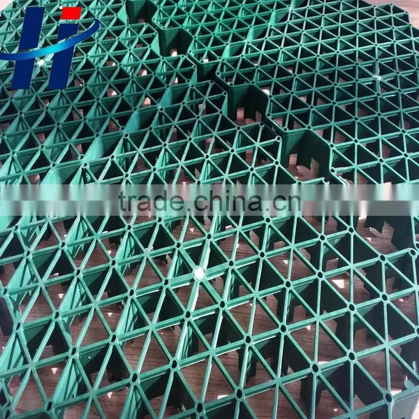 Green Parking Space Slope Plastic Gravel Grids Grass Grid Paver for Driveway photo-3