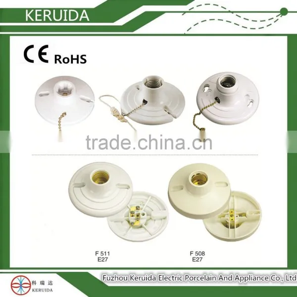 E27 Hot Item Screw Type Bakelite Lamp Socket/light Socket/lamp Bases/bulb Holder photo-2