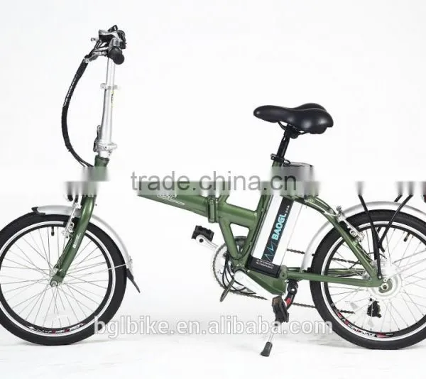 20 Inch Electric Folding Bicycle With 250w Bushless Hub Motor photo-2