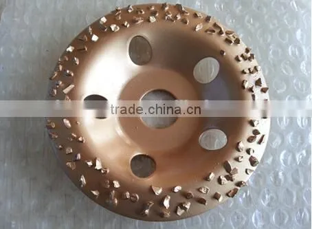 5"Carbide Gritted Disc , Cup Wheel, Grinding Wheels photo-2