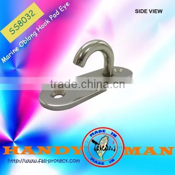 Marine Oblong Hook Pad Eye photo-3