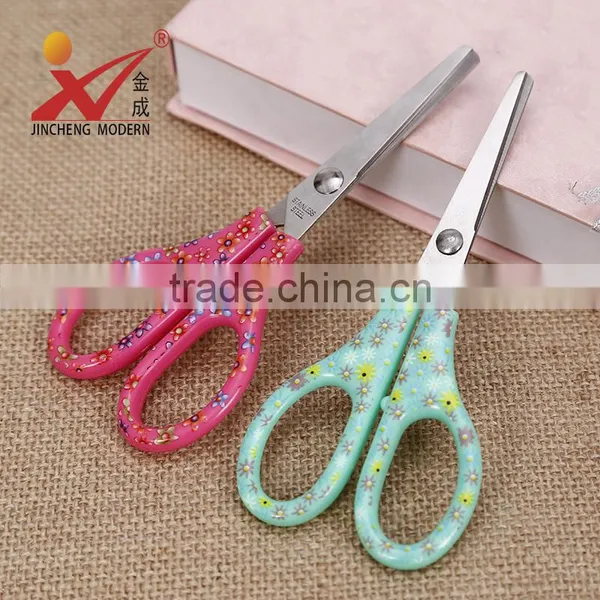 CIJ05-- Hot Sale & Good Quanlity Cheap Classical Flower Painting Student Scissors photo-2