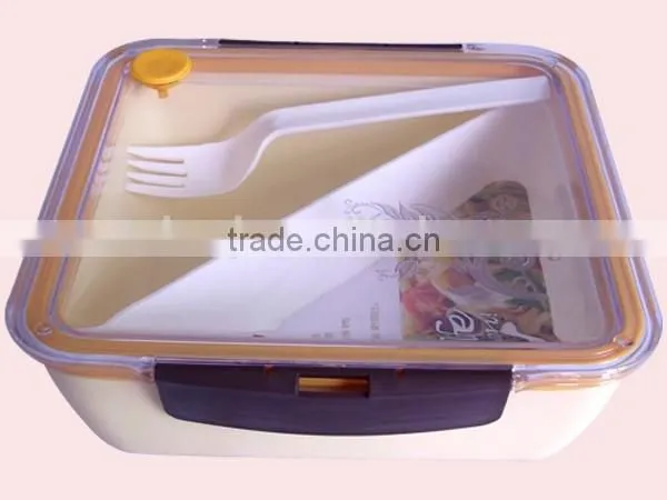 1.2L Food Grade Square Shape Seal Bento Kids Lunch Box photo-3