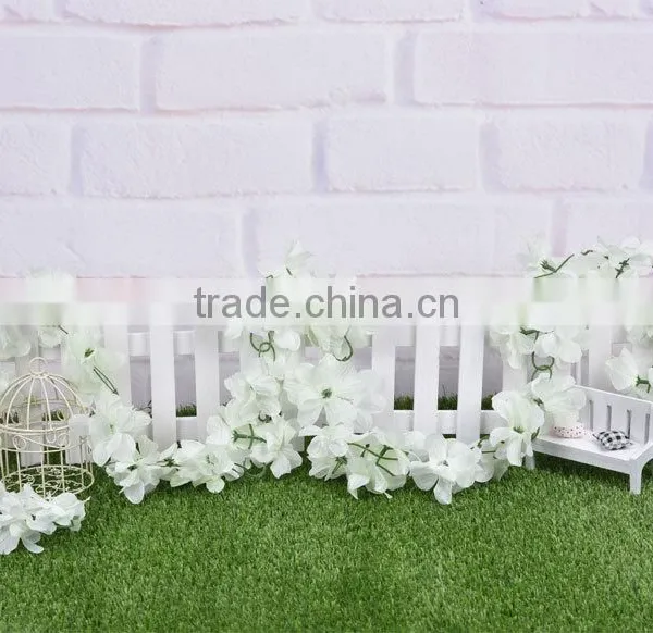 Artificial Hanging Vine Plant Silk Leaf Garland photo-6