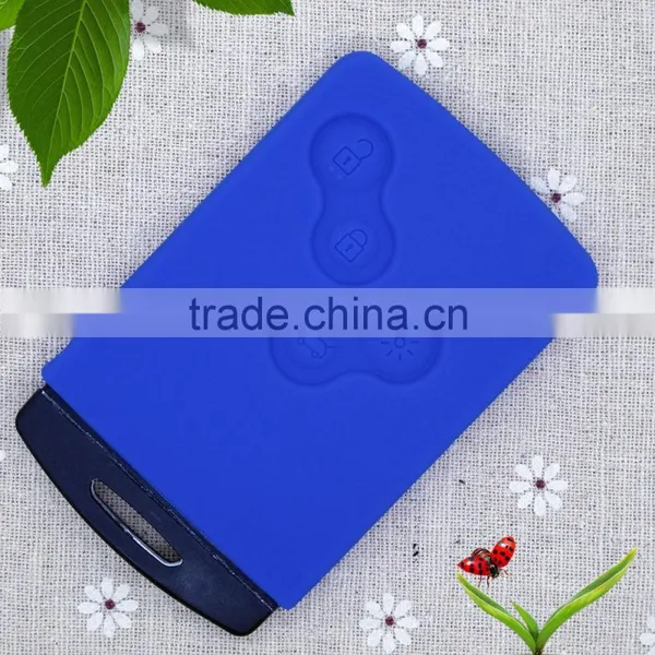 Colourful Car Key Silicone Cover for Renault photo-2