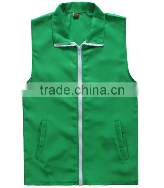 100% Cotton Volunteers Logo Embroideried 2016 Vest photo-4