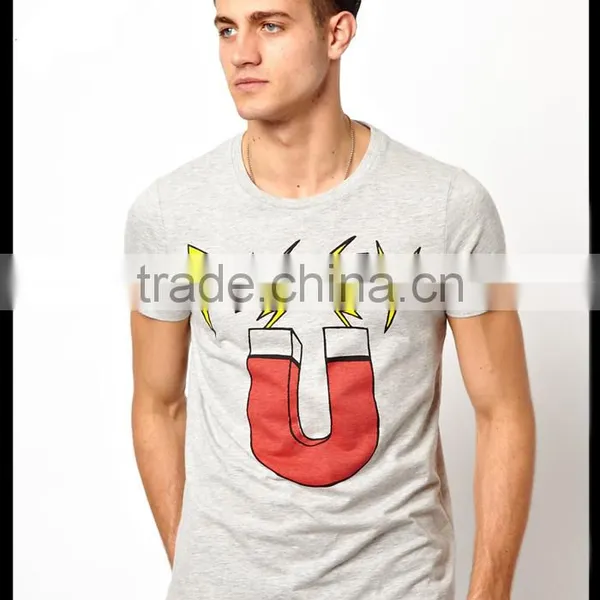High Quality Custom Printed Mens t Shirt Manufacturing photo-2