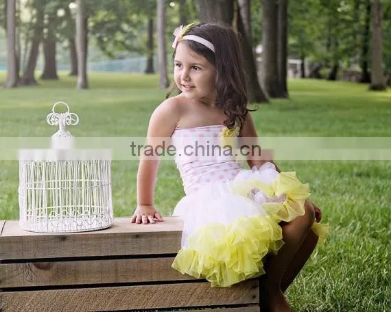 Hot Sale Cute Tutu Skirts Teen Pettiskirt Pettiskirt Outfit Cute Girls Skirt Chiffon Wholesale Pettiskirts Set for Girls photo-3