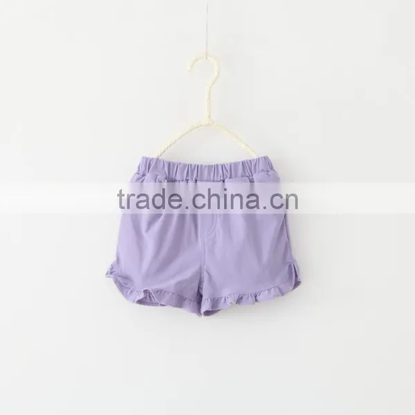 Hot Shorts Girls Ruffle Leggings Baby Girls Summer Pants, Solid Color Children Flounced Shorts photo-4